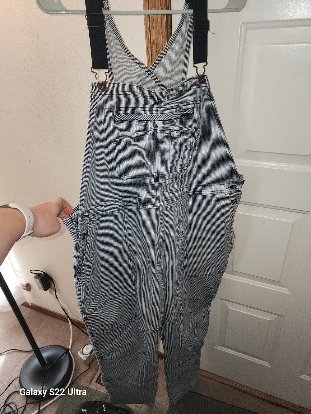 Duluth Railroad Striped Overalls